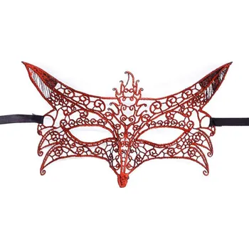 Karnevalová maska Amparo Miranda® Škraboška SM025R Red