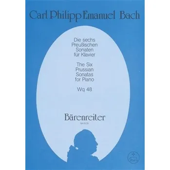Hudebniny Šest pruských sonát Wq 48