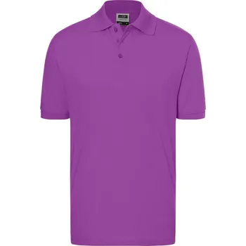 Daiber Pánská polokošile Classic Polo JN070 Barva: Purpurová, Velikost: L