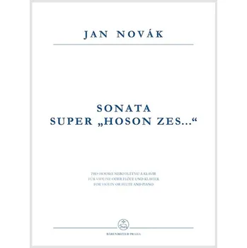 Sonata super Hoson zes . . . fidibus acutis aut tibia obliqua