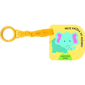 Leporelo Moje knížka do kočárku Volně žijící zvířata
