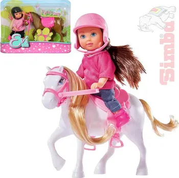 Simba Evička panenka set s poníkem 3 druhy