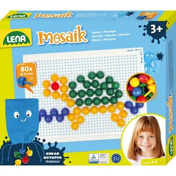 Desková hra Mozaika klobouček 1,5cm hladký 80ks