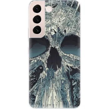 Pouzdro na mobilní telefon Odolné silikonové pouzdro iSaprio - Abstract Skull - Samsung Galaxy S22+ 5G