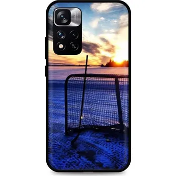 Pouzdro na mobilní telefon Kryt Xiaomi Redmi Note 11 Pro+ 5G silikon Hockey Sunset (obal neboli pouzdro na Xiaomi Redmi Note 11 Pro+ 5G)