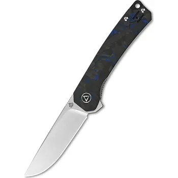 Pracovní nůž QSP knife Osprey, zavírací nůž s klipem, CF modrý QS139-G1