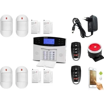 Sada domovního alarmu Alarm bezdrátový GSM Security M2B (4+4) P4 USB