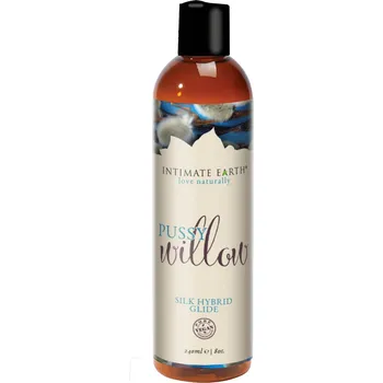 Lubrikační gel Intimate Earth Pussy Willow Hybrid 240ml
