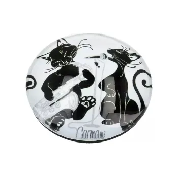 Dekorativní magnet Magnetka CARMANI Kočičí orchestr (Magnetka s kočkou, kočka)