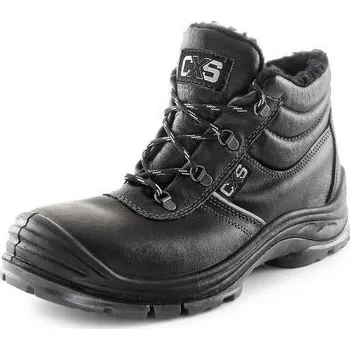 Pracovní obuv Obuv kotníková CXS SAFETY STEEL NICKEL S3, zimní, černá, vel. 47