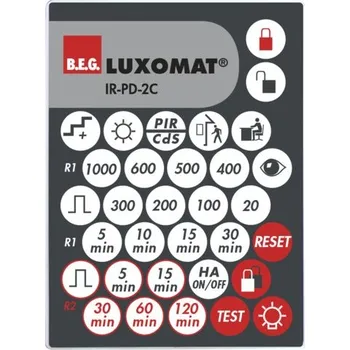 Pohybové čidlo B.E.G. Dálkový ovladač IR-PD-2C LUXOMAT 92475