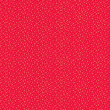 MAKOWER UK Látka vánoční v metráži se zlatým efektem 306R10