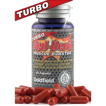 Anabolizér Turbo Red-Devil 60 kapslí - Goldfield