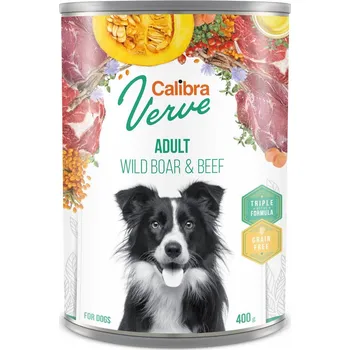 Krmivo pro psa Calibra Dog Verve Adult Wild Boar/Beef 400 g