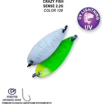 Plandavka Crazy Fish Sense 28mm 2,2g color 129