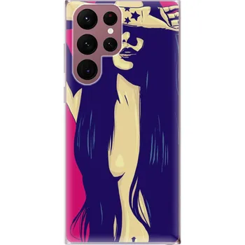 Pouzdro na mobilní telefon Odolné silikonové pouzdro iSaprio - Cartoon Girl - Samsung Galaxy S22 Ultra 5G