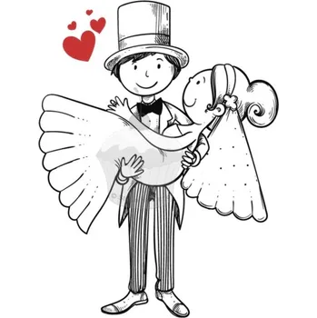 Jedlá dekorace na dort Caketools Jedlý papír "Svatba 2" - A4