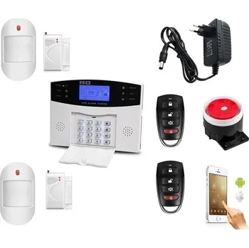 Sada domovního alarmu Alarm bezdrátový GSM Security M2B (2+2) P4 USB