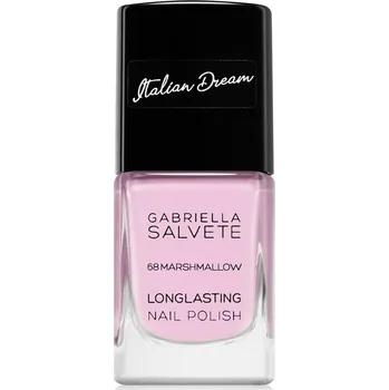 Přípravek na nehty Gabriella Salvete Longlasting Enamel dlouhotrvající lak na nehty s vysokým leskem odstín 68 Marshmallow 11 ml