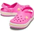 Dívčí sandály Crocs Crocband Clog Pink/Cantaloupe 34-35