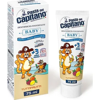 Dentální hygiena Pasta del Capitano Baby Tutti-Frutti dětská zubní pasta 75 ml