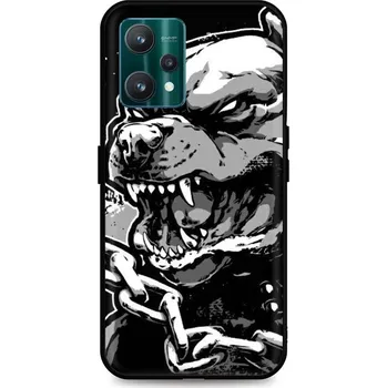 Pouzdro na mobilní telefon Kryt Realme 9 Pro silikon Agressive Pitbull (obal neboli pouzdro na Realme 9 Pro)