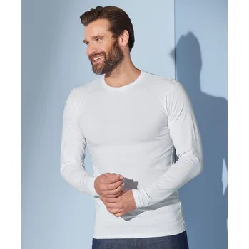 Pánské tričko Elastické tričko s dlouhým rukávem JN056