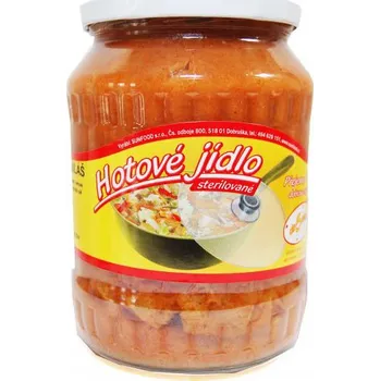 Hotové jídlo Sunfood s.r.o. Seitan segedínský guláš 670 ml