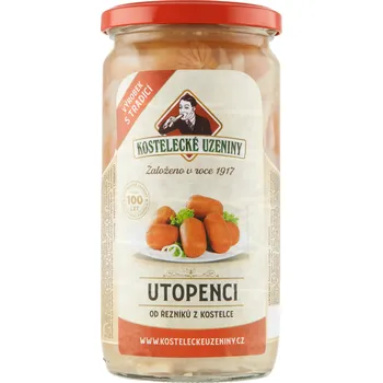 utopenec Recenze Kostelecké uzeniny Utopenci 680 g