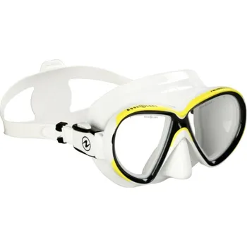Potápěčská maska Maska REVEAL X2, Aqualung bílá/žlutá