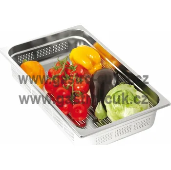 GASTRONORM GN 1/1 (h=140 mm) nerezová děrovaná