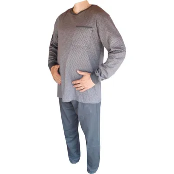 Pánské pyžamo xcena Pyžamo s náplety Velikost: XL