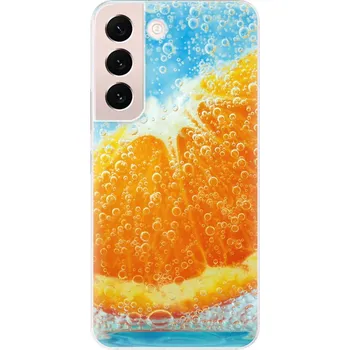 Pouzdro na mobilní telefon Odolné silikonové pouzdro iSaprio - Orange Water - Samsung Galaxy S22+ 5G