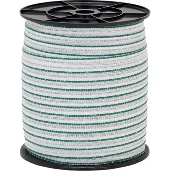 Ohradník fencee 8078 zelená/bílá 20 mm x 200 m