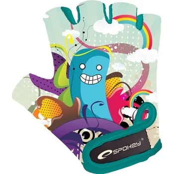 Cyklistické rukavice SPOKEY BUBBLE Dětské cyklistické rukavice XXS