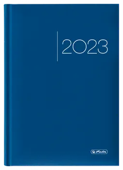 Diář Herlitz Diář A5 denní 2023 modrý