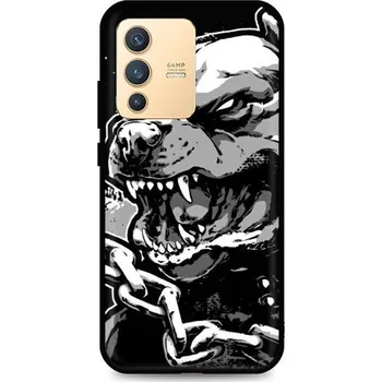 Pouzdro na mobilní telefon Kryt Vivo V23 5G silikon Agressive Pitbull (obal neboli pouzdro na Vivo V23 5G)