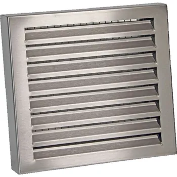 Příslušenství pro vzduchotechniku ZEHNDER venkovní mřížka 125mm, pro montáž na stěnu, kruhové potrubí, nerez ocel