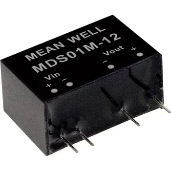 Měnič napětí MEAN WELL MDS01M-12 DC/DC měnič napětí, modul 84 mA 1 W Počet výstupů: 1 x Obsah 1 ks