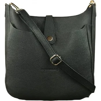 Kabelka My Love Bag kožená kabelka černá černá