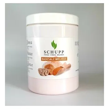 Schupp Koupelová a wellness sůl, Meduňka, 1 kg