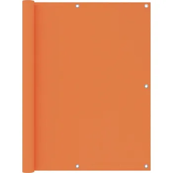 Markýza vidaXL Balkónová zástěna oranžová 120 x 300 cm oxfordská látka