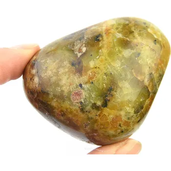 Přírodní kámen Zelený opál z Madagaskaru 114g