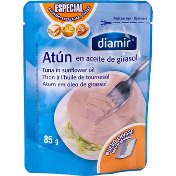 konzervovaná ryba Diamir Tuňák v oleji 85 g