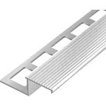 Schodová lišta Z, elox hliník, 12 mm, 250 cm