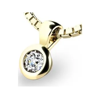 Přívěsek Zlatý diamantový přívěsek AU 585/1000 PATTIC G1090805