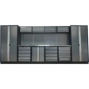 SESTAVA DÍLENSKÉHO NÁBYTKU PROCAROSA PROFESSIONAL XXL-6 Pracovní deska: nerezová, Hmotnost: 440,2