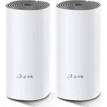 TP-LINK AC1200 Whole-home Mesh WiFi System Deco E4(2-pack), Router, AP, 2,4/5GHz, až 867 Mbps, 2xLAN, DHCP serve