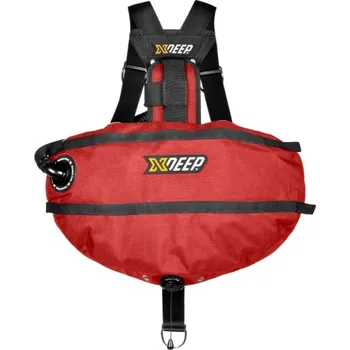 Kompenzátor vztlaku Křídlo STEALTH 2 Classic sidemount, X-DEEP červená M klasická