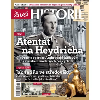Časopis Živá historie 6/2022 - Atentát na Heydricha